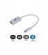 ADAPTADOR XTECH XTC-540 USB-C A HDMI 4K A 30Hz 5Gbps 25CM WH