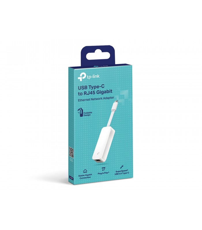 ADAPTADOR RED TP-LINK UE300C USB-C A RJ45 GIGABIT X1 HEMBRA WH