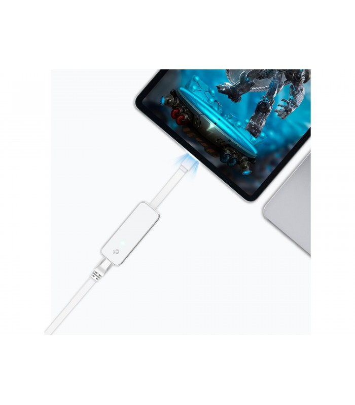 ADAPTADOR RED TP-LINK UE300C USB-C A RJ45 GIGABIT X1 HEMBRA WH