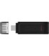 PEN DRIVE KINGSTON 70 32GB USB-C 3.2 Gen1 5Gbps / BK / DT70/32GB