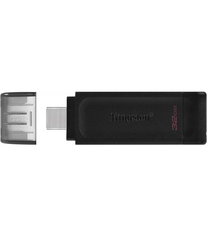 PEN DRIVE KINGSTON 70 32GB USB-C 3.2 Gen1 5Gbps / BK / DT70/32GB