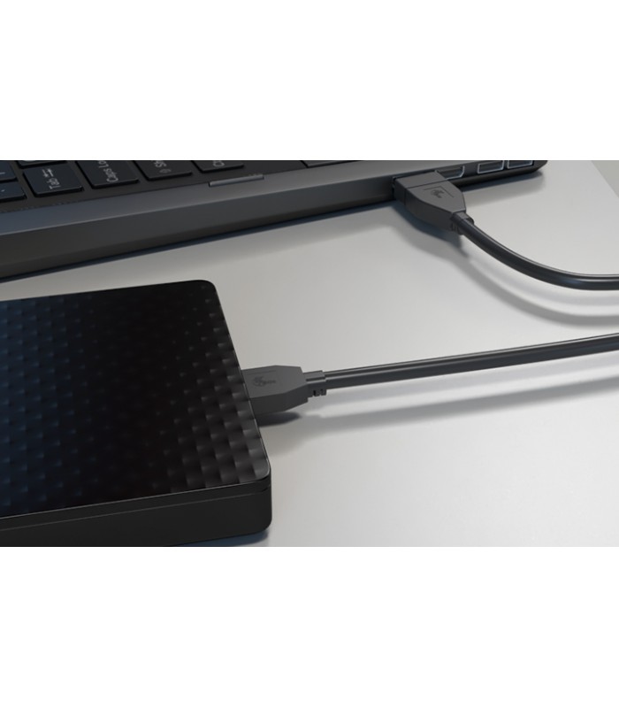 CABLE USB XTECH USB 3.0 MACHO A MICRO USB B 3.0 MACHO 5Gbps 90cm XTC-365 BK