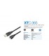CABLE USB XTECH USB 3.0 MACHO A MICRO USB B 3.0 MACHO 5Gbps 90cm XTC-365 BK