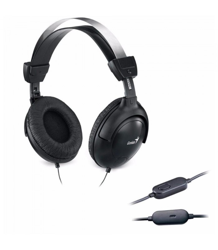 AURICULARES GENIUS HS-M505X+DIADEMA CONECTOR 3.5mm X1 NEGRO