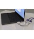 ADAPTADOR XTECH XTC-325 1VGA MACHO A 2VGA HEMBRAS 720p 15PIN 30cm MULTIPLICADOR PC 