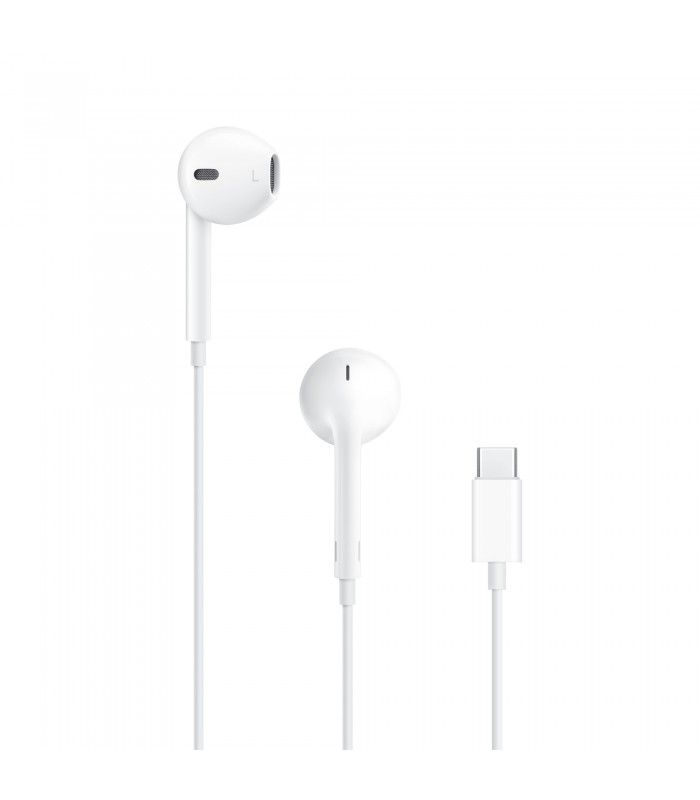 AURICULARES APPLE A3046 USB-C + MIC iPhone 15 iPhone PRO 15 iPhone Pro Max ALAMBRICO 24PIN / WH MTJY3AM/A ORIG.