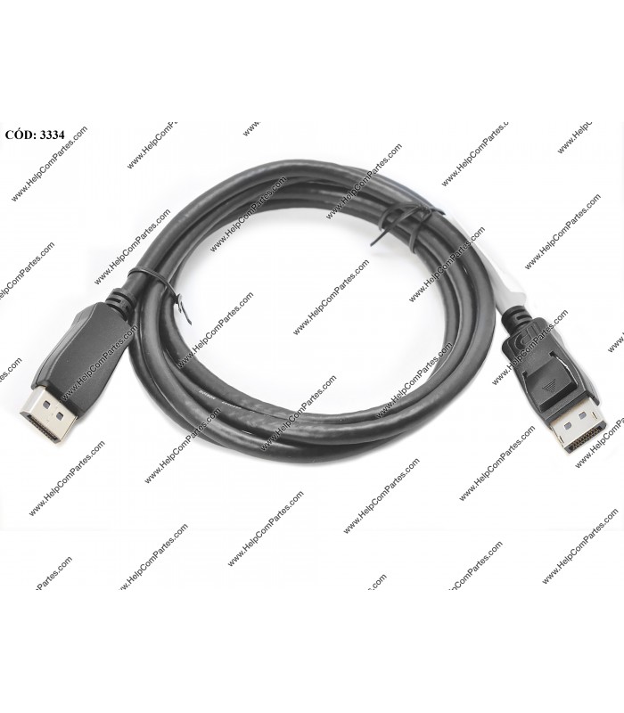 CABLE HP DISPLAY PORT DP/DP  V1.2 4K 1.8M MALE/MALE 917463-001 BLACK-Hotron ORIG.