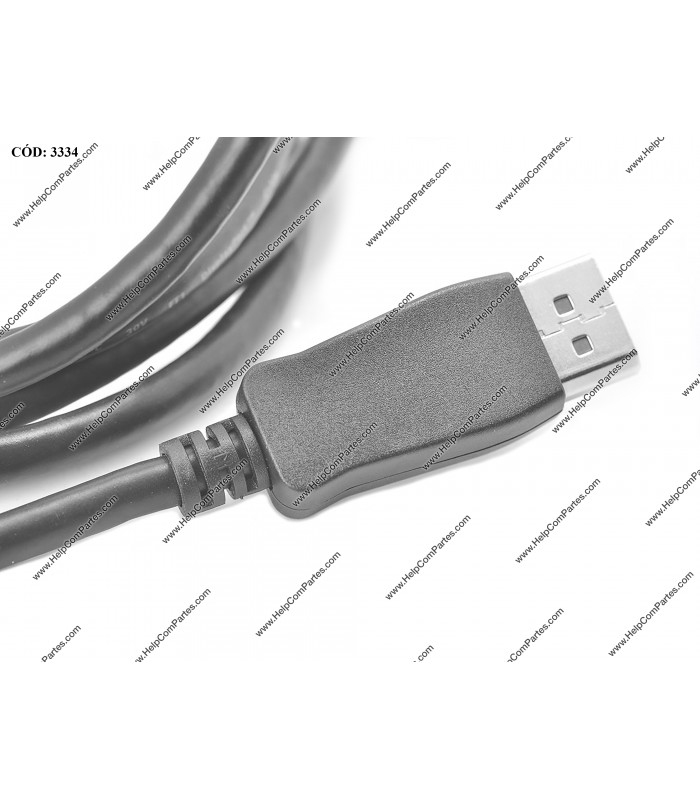 CABLE HP DISPLAY PORT DP/DP  V1.2 4K 1.8M MALE/MALE 917463-001 BLACK-Hotron ORIG.