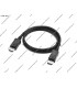 CABLE HP DISPLAY PORT DP/DP 2.3FT/ 0.70M MALE/MALE 835388-001 BLACK-Hotron ORIG.