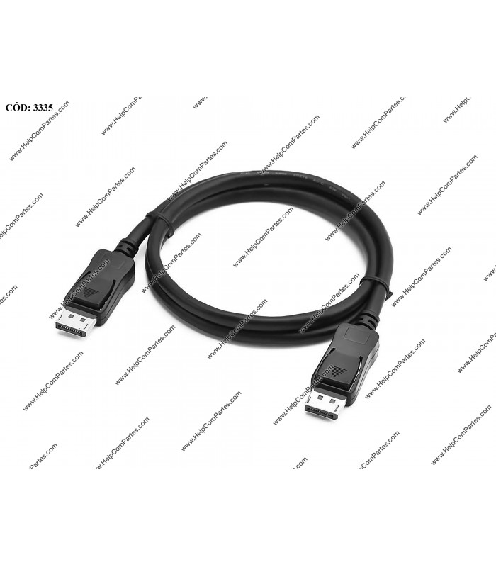 CABLE HP DISPLAY PORT DP/DP 2.3FT/ 0.70M MALE/MALE 835388-001 BLACK-Hotron ORIG.