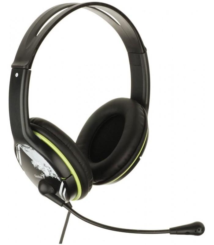 AURICULARES GENIUS HS-400A VOLUMEN CONTROL CONECTOR 3.5mm X2