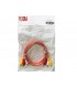 CABLE AUDIO Y VIDEO ANERA 3RCA A 3RCA TRANS 1.8MT