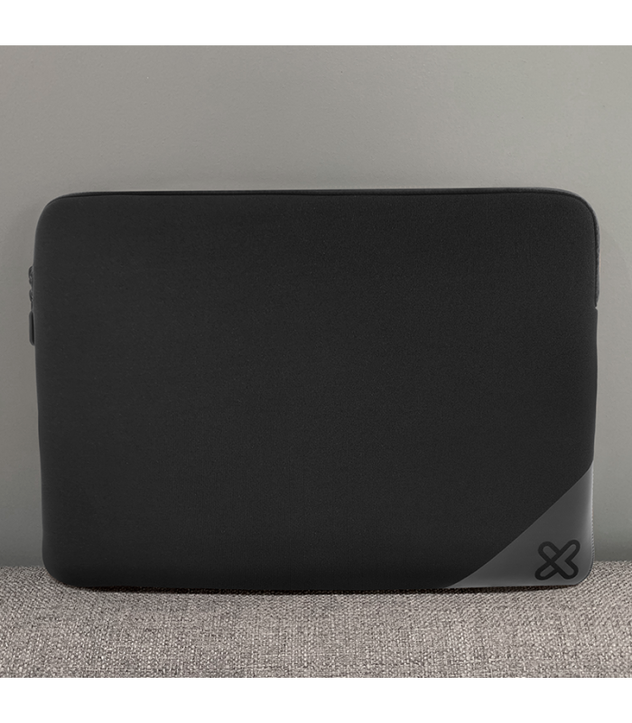 FORRO KLIP XTREME NEOACTIVE 15.6" GRIS CON CIERRE / KNS-120GR