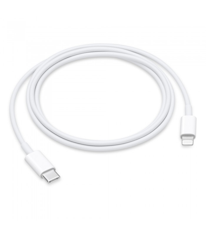CABLE APPLE USB-C A LIGHTNING 1M BLANCO/ 24PIN 18W 20W 29W 30W 61W 87W 96W MUQ93AM/A A2561 ORIG.