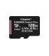 MICRO SD KINGSTON CANVAS SELECT PLUS 128GB  SDXC / R/100MB/S A1 + ADAPTADOR/ SDCS2/128GB