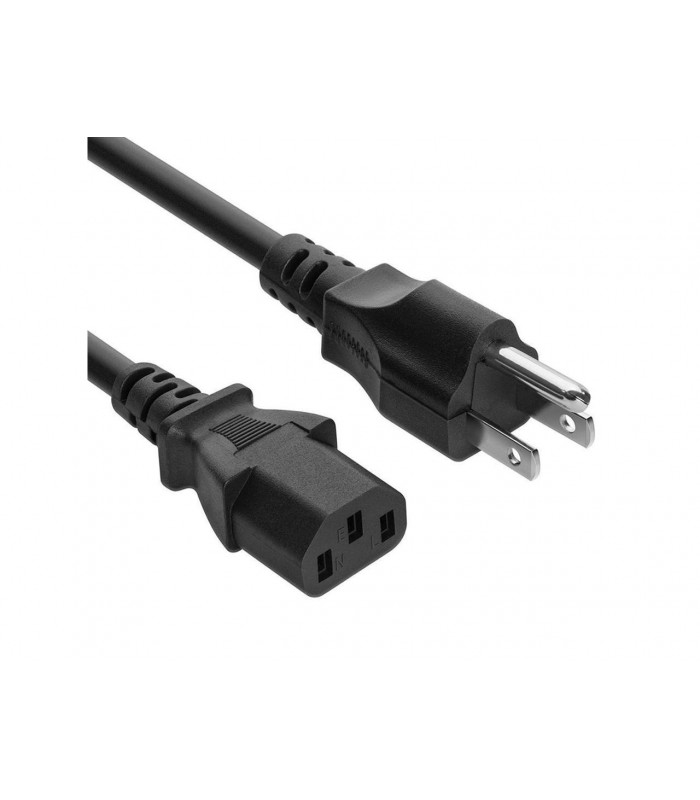 AC POWER CORD GENERICO 1.5M 110-240V~ US 3PRONG PC CPU/MONITOR
