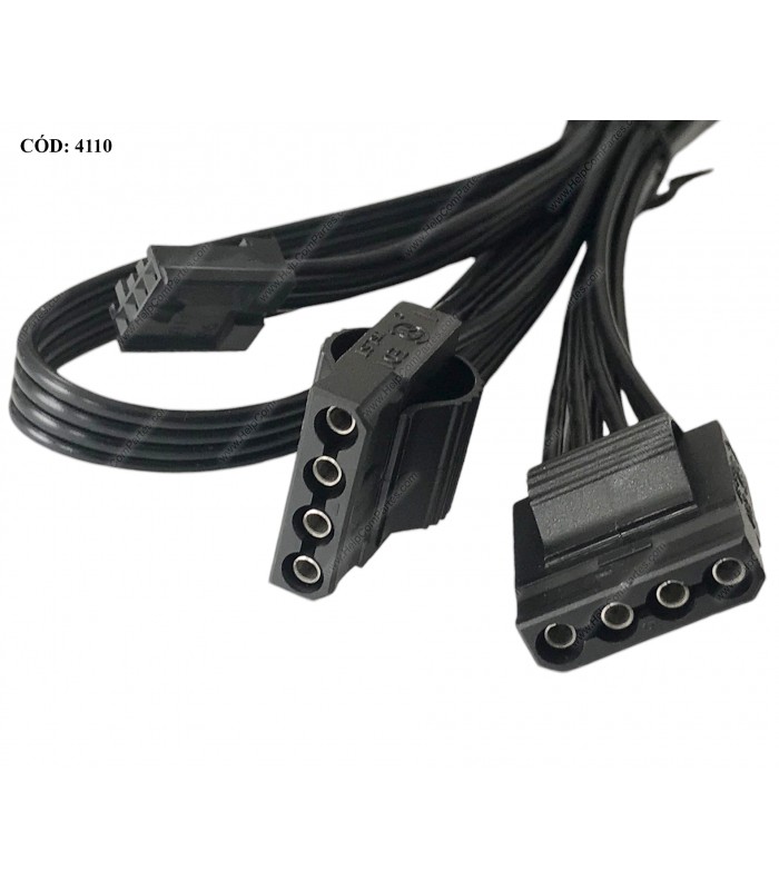 CABLE MOLEX/FDD MSI MPG A750G A850G A1000G PCIE5 PATA/4PIN MOLEX-4 FDD-4PIN 500mm ORIG.