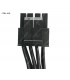CABLE MSI MPG A750G A850G A1000G PCIE5 EPS 8PIN TO 4+4PIN 700mm ORIG.