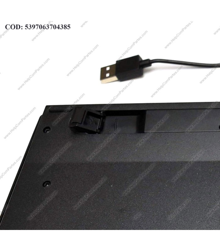 TECLADO DELL KB216-BK-LTN USB ALAMBRICO PC NEGRO ES LATINO 580-ADRC ORIG.