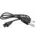 AC POWER CORD XTECH XTC-120 6FT/1.8M 110-250V US 3PRONG TREBOL BK