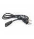 AC POWER CORD XTECH XTC-110 6FT/1.8M 110-250V US 2PRONG IMPRESORA BK