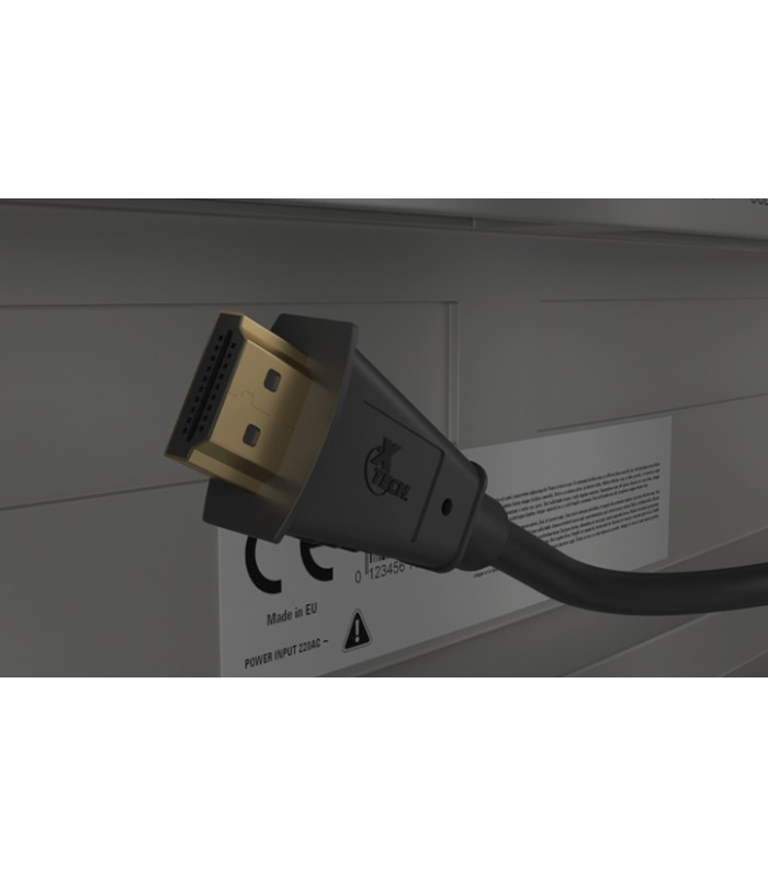 CABLE XTECH XTC-370 7.6M 25FT HDMI M/M 30AWG 4K NEGRO