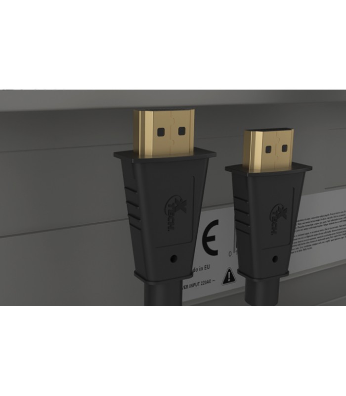 CABLE XTECH XTC-370 7.6M 25FT HDMI M/M 30AWG 4K NEGRO