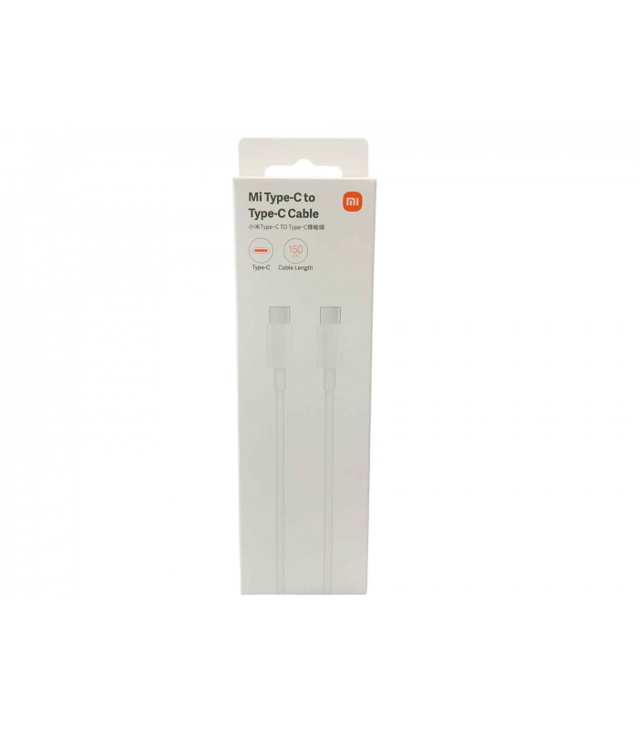 CABLE XIAOMI USB-C /M A USB-C /M 1.5M BLANCO/ 24PIN /5V-3A/ SJV4108GL ORIG.