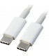 CABLE XIAOMI USB-C /M A USB-C /M 1.5M BLANCO/ 24PIN /5V-3A/ SJV4108GL ORIG.