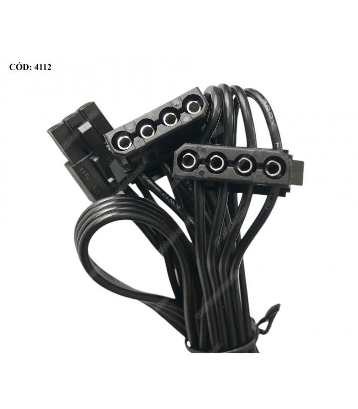 CABLE MOLEX/FDD MSI MPG A750G A850G A1000G PCIE5 PATA/4PIN MOLEX-3 FDD-4PIN ORIG.