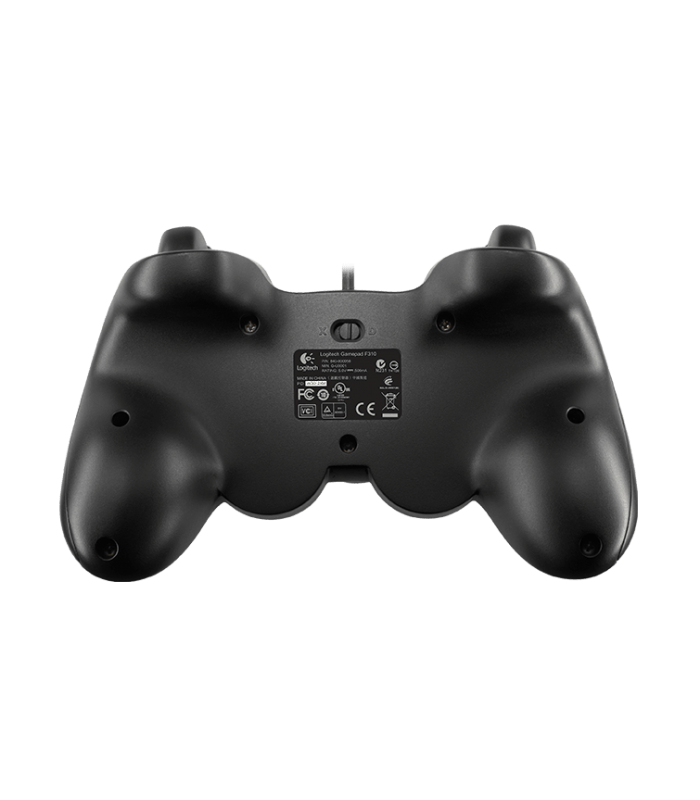 GAMEPAD LOGITECH F310 USB ALAMBRICO /1.8m / PC / BK / 940-000110