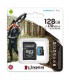 MICRO SD KINGSTON CANVAS GO PLUS 128GB UHS-I 4K / C10 / U3 / V30 / A2 /R170MB/W90MB/S + ADAPTADOR /SDCG3/128GB