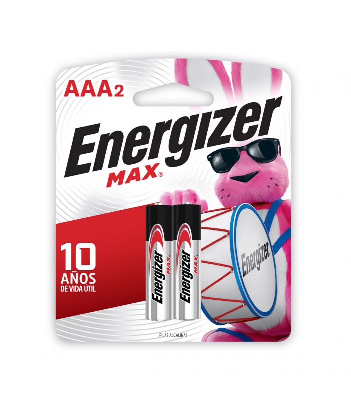 PILA ENERGIZER MAX AAA X 2 ALKALINE 1.5V