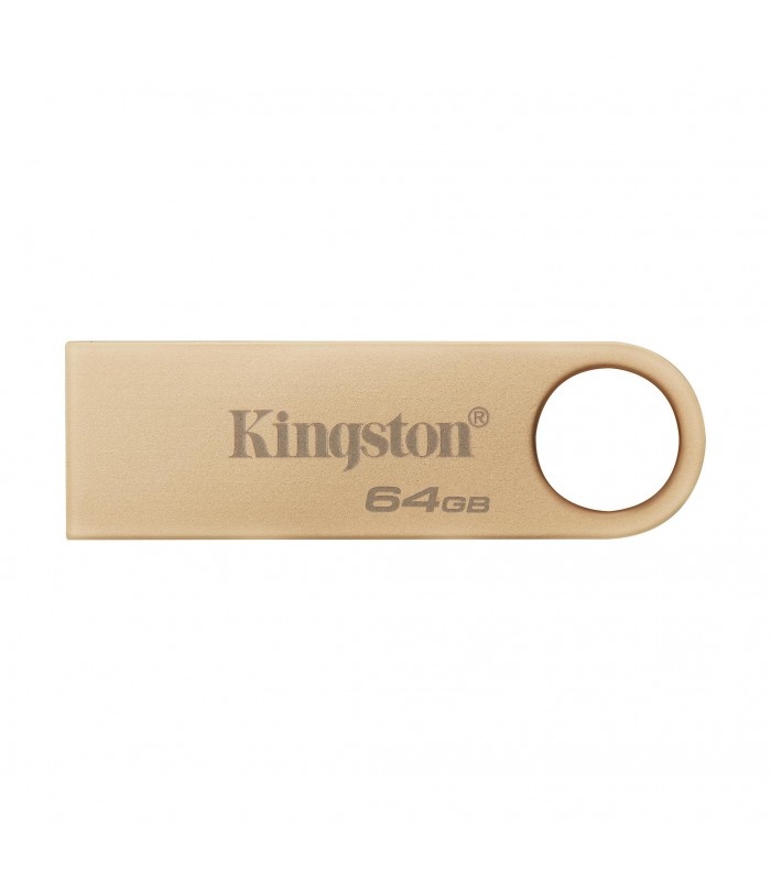 PEN DRIVE KINGSTON DT SE9 G3 64GB USB-A 3.2 Gen1 220/100MB/s RW /3.1/3.0/2.0 /DORADO/ METALICO/ DTSE9G3/64GB