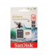MICRO SD SANDISK EXTREME 32GB SDHC UHS-I 4K / C10 / U3 / V30 / A2 R100MB/W60MB/S + ADAPTADOR SDSQXAF-032G-GN6AA