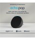 PARLANTE INTELIGENTE AMAZON ECHO POP COMPACTO / ALEXA / WIFI 2.4/5GHz / BT / EERO / CARBON /B09WNK39JN