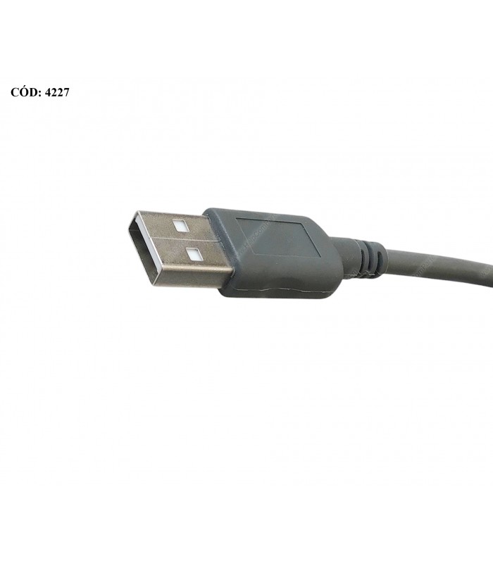 CABLE ZEBRA USB-A A EAS, 7FT 2.1M, UNIVERSAL STYLE 3 USB SHIELDED MOD PLUG, DS2208 DS4308 DS8108, CBA-U21-S07ZBR, ORIG.