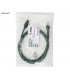 CABLE ZEBRA USB-A A EAS, 7FT 2.1M, UNIVERSAL STYLE 3 USB SHIELDED MOD PLUG, DS2208 DS4308 DS8108, CBA-U21-S07ZBR, ORIG.