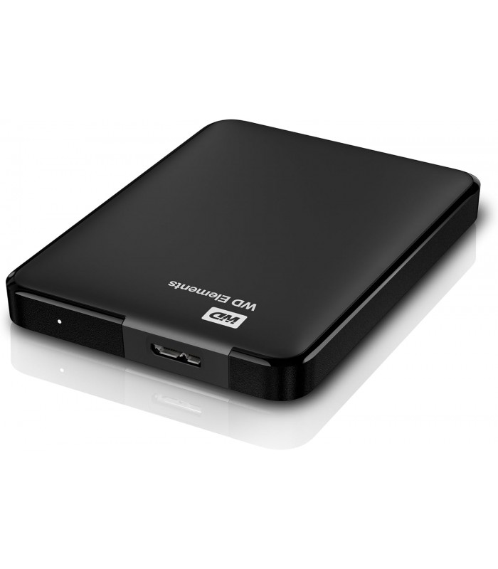 DISCO EXTERNO WD ELEMENTS 1TB 2.5" USB-A 3.0/3.2 GEN1 5Gbps / NEGRO / WDBUZG0010BBK-WESN