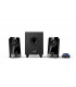 PARLANTES GENIUS SW-2.1 300X 2.1CH 10RMS 100~240V US MARRON + CTRL VOL. DUAL INPUTS