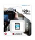 SD KINGSTON CANVAS GO PLUS 128GB SDXC / UHS-I 4K / C10 / U3 / V30 /R170MB/W90MB/S SDG3/128GB