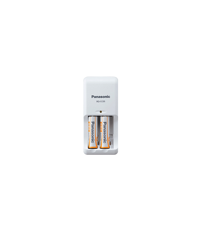 PILA PANASONIC REC EVOLTA AA 1.2V X2  BL/2  1100mAh KIT + RECARGADOR FOR AA o AAA HHR-3LVT BK-KJQ05L20L