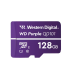 MICRO SD WD PURPLE ULTRA ENDURANCE QD101 128GB UHS-I 4K / C10 / U1 /3D NAND/ SDA 6.0/ 64TBW /24x7/NVR/SIN ADAP. /WDD128G1P0C
