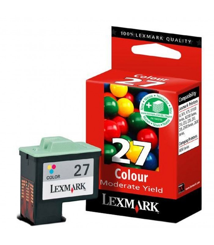 CARTUCHO LEXMAR 27 COLOR Z13,23,33