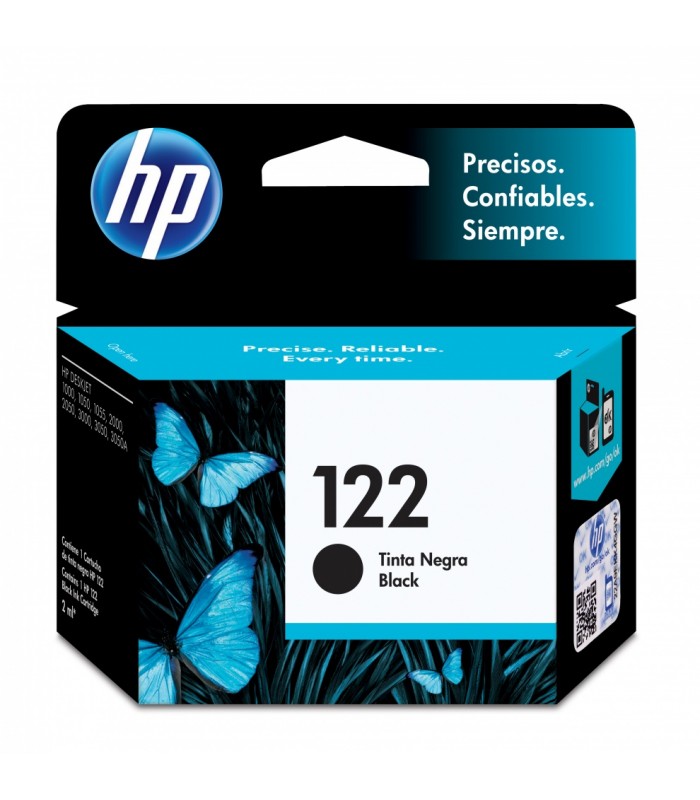CARTUCHO HP 122 NEGRO DESKJET F2050/F3050/J110/1000 120 PAG (CH561HL)