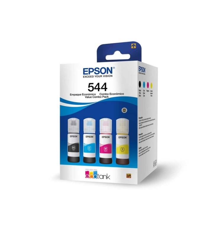 BOTELLAS EPSON T544520-4P PACK4 (CMYK)/L1110/L3110/L3150/L3250/L3160/L3210/L3251/L3260/L5190/L5290/C13T00N62A