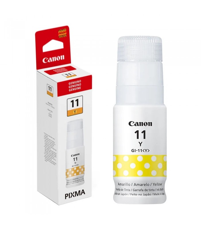 BOTELLA CANON GI-11Y YL 70ml/PIXMA G2160/G3160 7700 PAG