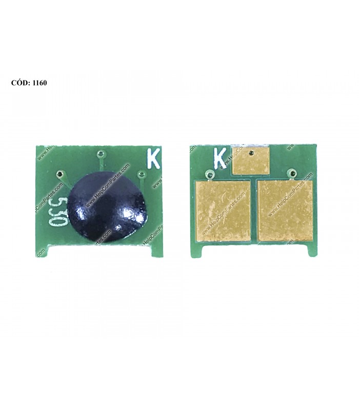 CHIP HP CC530A BLACK COLOR LASERJET CP2025