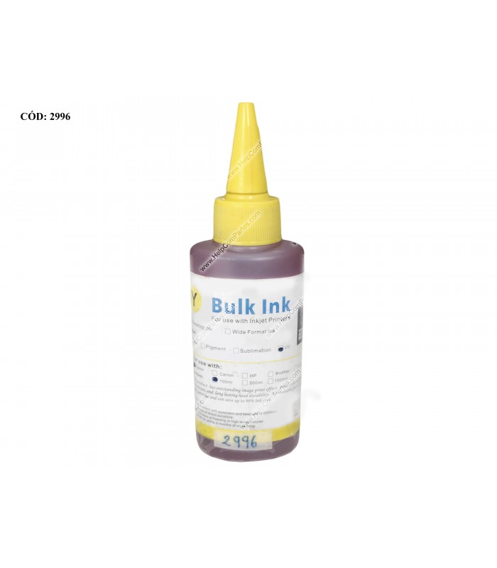 BOT  UV 100ML YELLOW Y EPSON
