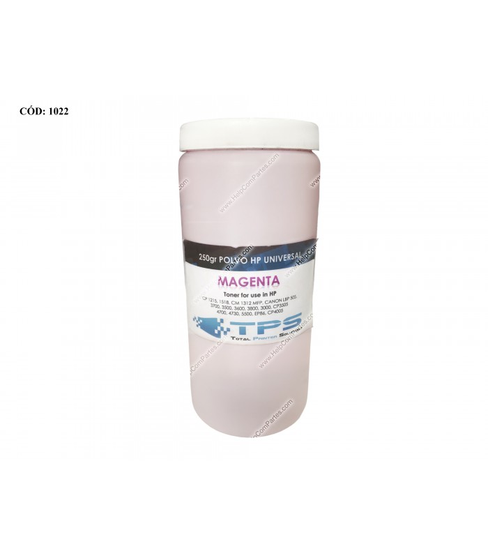 BOTELLA HP 2600 MAGENTA (250G)